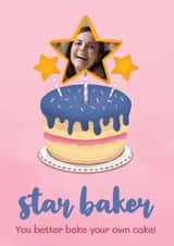 Personalised Birthday Photo Card created by Bev O'Connor || @oconnordesign - Friend female Birthday Personalised Photo Card 18003