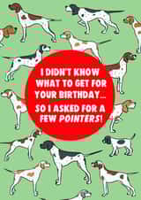 Birthday card for dog lovers created by Chris Williams