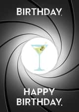 James Bond, 007, Daniel Craig, Birthday, Happy Birthday - Birthday Card created by Orsum-art