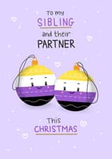 Non-Binary - Sibling & partner created by Blue Kiwi Design