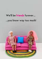 Friends forever created by Bold & Bright Cards