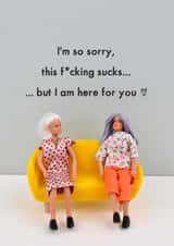 I'm here for you created by Bold & Bright Cards