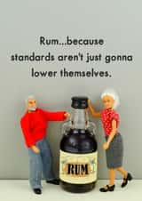 Rum good times created by Bold & Bright Cards