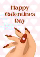 Cute Galentine's Card For Your Long Distance Bestie created by Georgia Williams