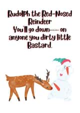 Randy Rudolph created by Fiona Wade