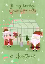 Festive Allotment - Cute Grandparents Christmas Card created by Jess Moorhouse