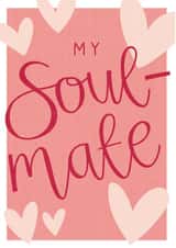 Cute Valentine's Card - My Soulmate created by Two For Joy Illustration