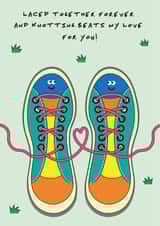 Funny Cute 13th Lace Anniversary Card Or Valentines Love Card - Sports Lover created by I AM A