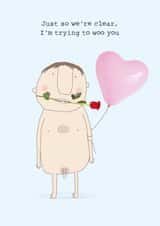 Woo You Valentines card created by Rosie Made A Thing