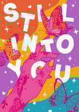 Still Into You - Elder Emo Paramore Valentines Couples Birthday Card created by Hey Cutie