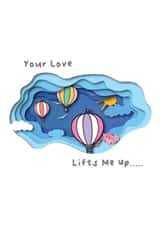 Cute and fun card to show someone you love them created by Zoe & Violet Ventures