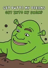 Funny Valentine's Day - Get Into My Swamp - Shrek created by Hey Huns It's Nicole