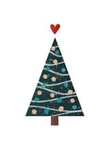 Cute decorated Christmas tree created by BYBAMBY