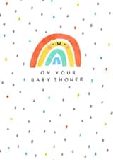 On your baby shower created by Jess Moorhouse