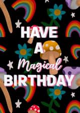 Magical birthday card - have a magical birthday created by littlebugink
