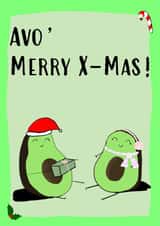 Avo' Merry X-Mas created by WimCards