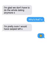 Funny Card For Partner You Met On Tinder. For Their Birthday Or Your Anniversary created by Laughable Letters