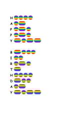 Happy Birthday in Morse created by Owen Rogers