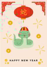 Chinese New Year | 2025 | Snake Greetings Card created by @TheGrafixCat