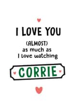 Coronation Street Valentines Day card created by Bex Clark - Peachy Days Design