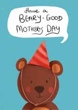 Cute Mother's day card - Beary good created by Kaushani Mufti