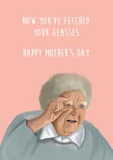 Funny Mother's Day Card - Old Lady - Eye Sight created by AbiGoLucky