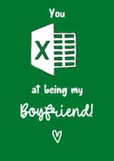 Cute Valentine's or Anniversary card for boyfriend created by Naughty Pickle