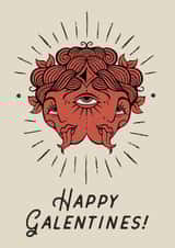 Tattoo Inspired Galentines Card For Your Baddie Gal created by Lavinia Roth