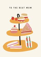 Afternoon Tea Mother's Day/birthday Card created by Vallely Studios