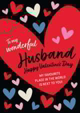 Heartfelt, Fun, Husband Valentine's Day Card For Significant Other created by frances Wilson