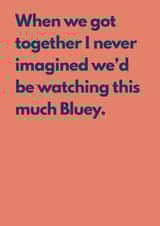 A cute anniversary or valentines card for a tired mum or dad created by A Mother Place