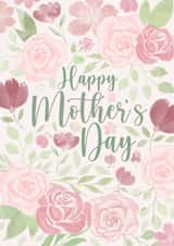 Traditional Mother’s Day Card - Floral - Flowers - Pretty created by Scrambled Meg Designs 