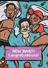 New Baby Congratulations! created by Michael L Harper Ltd