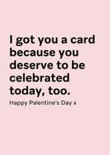 Funny Valentine's Card for Friends - Happy Palentine's Day created by Thursday