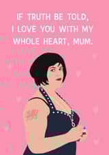 Nessa Mother's Day/Birthday Card Card - Nessa - Gavin And Stacey created by Chloe Dixon