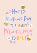 Cute Mother's Day Card - Mummy to bee! created by Jess Moorhouse