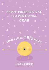 Cute Gran Mother's Day Card - Special Gran created by Macie Dot Doodles