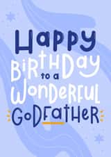 Wonderful Godfather Birthday card created by Joanne Hawker