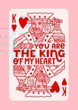 You're The King of My Heart - Valentines and Anniversary Card created by diaz made