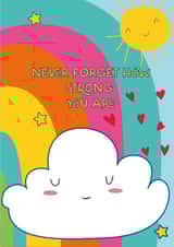 Little Girls Inspirational, Brave, Strong and Courageous created by The Gifting Knot