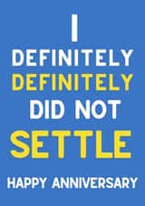 Funny Cheeky Anniversary Card created by Oliver James