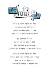 Father's Day Card - Funny Poem for Dad - Happy Father's Day created by Nicola Andrews