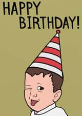 Funny Birthday card for anyone you care about - Hasbulla created by Laughable Letters