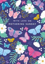 Pretty Mother's Day card - Butterfly - Mothering Sunday created by Klara Hawkins