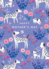 Cute Mother's Day Card - Dogs created by Klara Hawkins