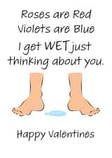 A Wet Valentines created by ifandwhenprints