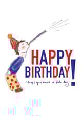 Celebration Birthday Card for a Boy created by Amy Rodger