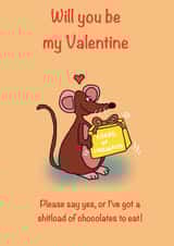 Be my Valentine card! created by Gary Jones