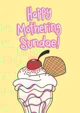 Funny cute illustration food pun card for Mum on Mother's Day created by 10isha.design