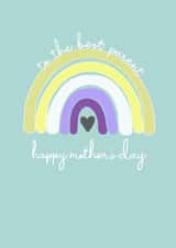 Cute Mothers Day Card - Non-binary/Gender Neutral Parent created by Ruddy Designs